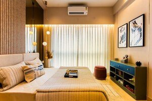 Bedroom in 2 BHK Builder Floor at Puravankara Estella, Chembur – for Sale