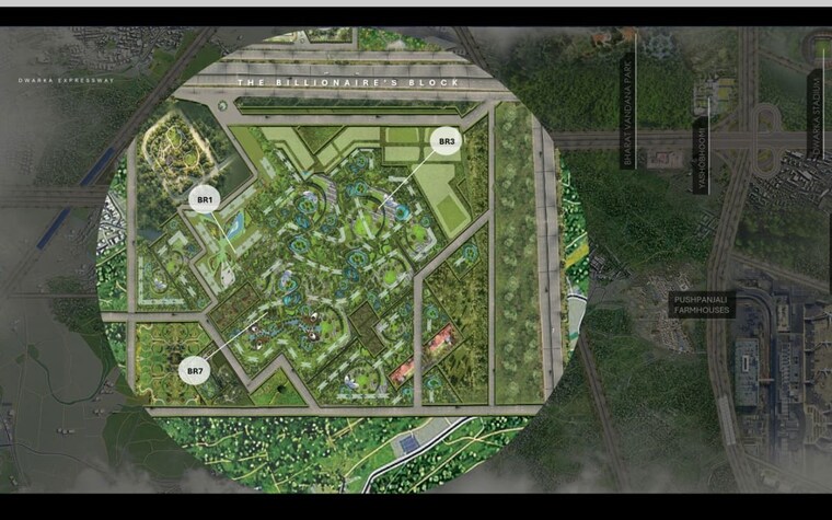 Master Plan, m3m-elie-saab 4 Bedroom 4205 Sq.Ft. Apartment In Sector 111 Gurgaon 9827526