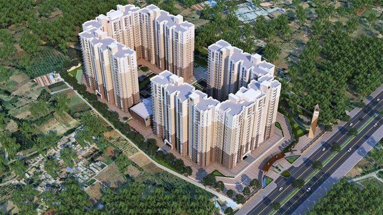 Exterior View, prestige-finsbury-park-hyde 2 Bedroom 971 Sq.Ft. Apartment In Bagaluru Bangalore 9827611