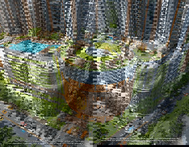 2 BHK + Study Room Apartment For Sale in Piramal Mahalaxmi