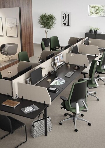 Team Area in  Office Space at Wagle Industrial Estate – for Rent