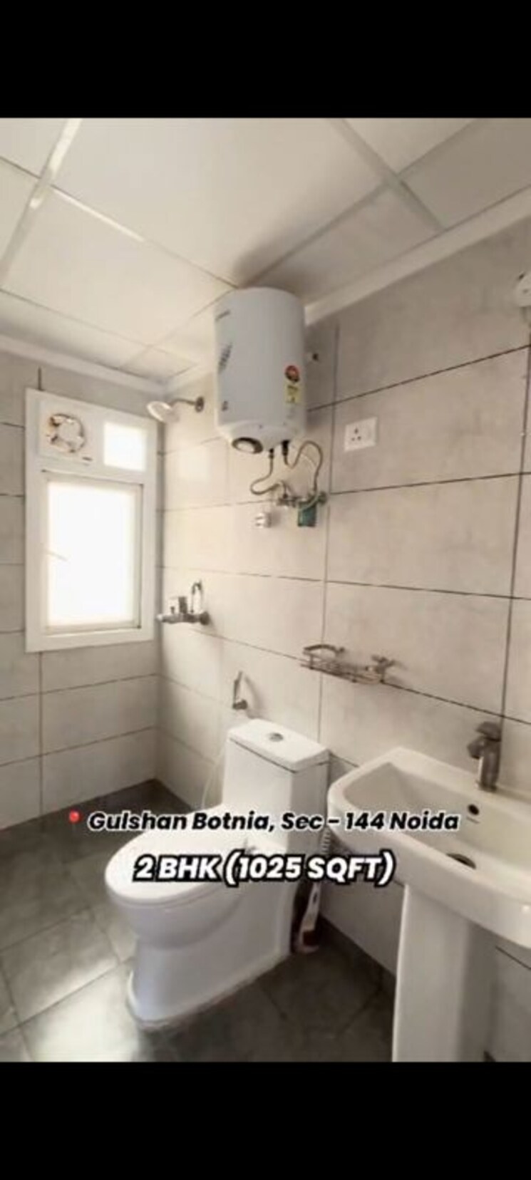 Bathroom, gulshan-botnia 2 Bedroom 1025 Sq.Ft. Apartment In Sector 144 Noida 9827605