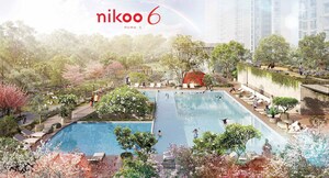 Swimming Pool in 2 BHK Apartment at Bhartiya City Nikoo Homes 6, Kogilu – for Sale