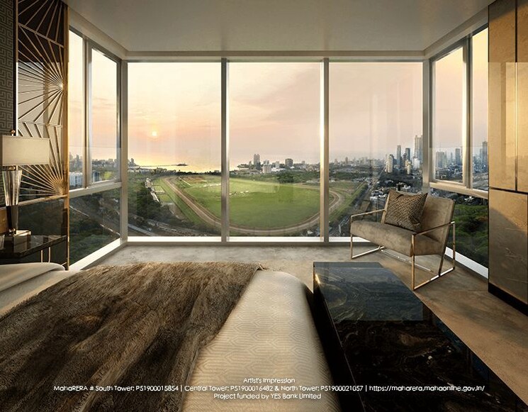 Bedroom, piramal-mahalaxmi 3 Bedroom 1066 Sq.Ft. Apartment In Mahalaxmi Mumbai 9827626