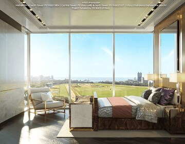 Bedroom in 3 BHK Apartment at Piramal Mahalaxmi, Mahalaxmi – for Sale