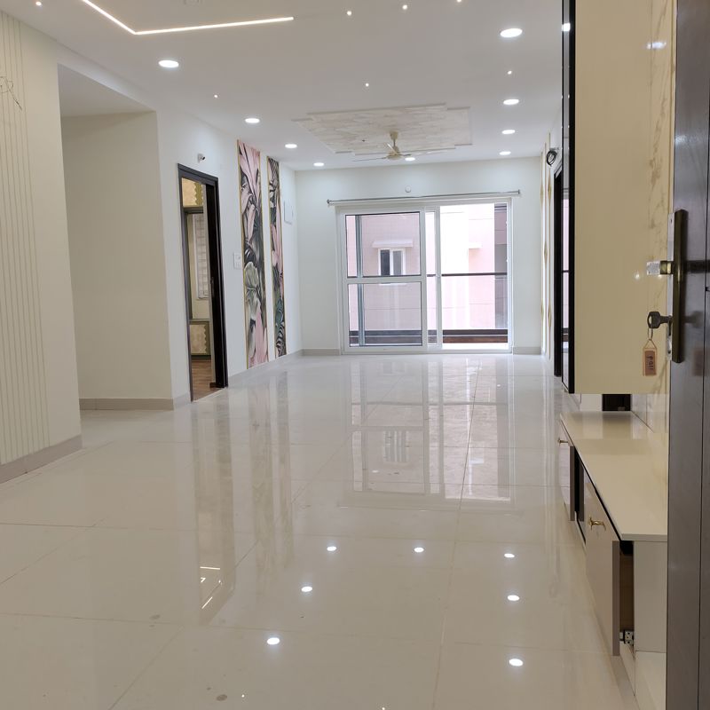 3 BHK + Pooja Room,Servant Room Apartment For Rent in Lansum Etania