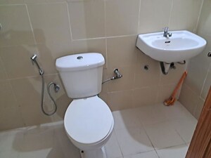 Attached Bathroom in 3 BHK Apartment at Roots Courtyard, Sector 48 – for Rent