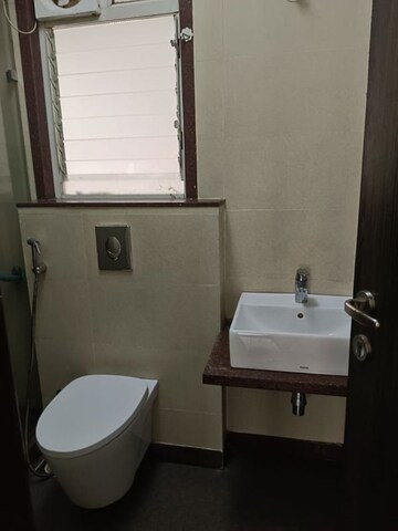 Bathroom in 2.5 BHK Apartment at Empire Square, Chinchwad – for Rent