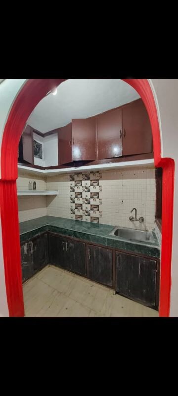 Kitchen in 2 BHK Builder Floor at Saket – for Rent