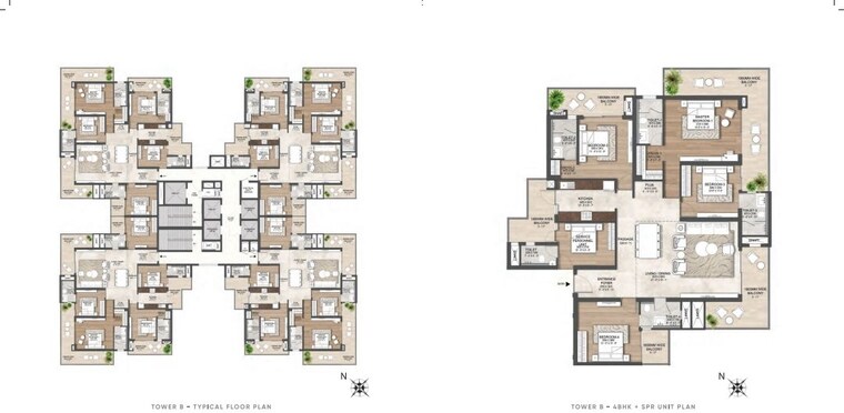 Floor Plan, hero-homes-palatial 3 Bedroom 2833 Sq.Ft. Apartment In Sector 104 Gurgaon 9827684