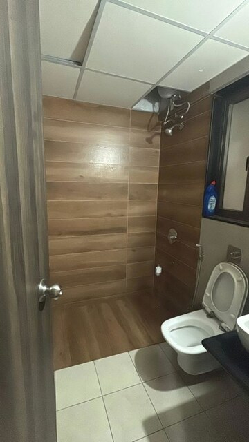 Bathroom in 1 BHK Apartment at Paranjape Blue Ridge, Hinjewadi – for Rent