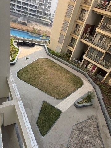 Balcony in 2 BHK Apartment at Kohinoor Courtyard One, Wakad – for Rent