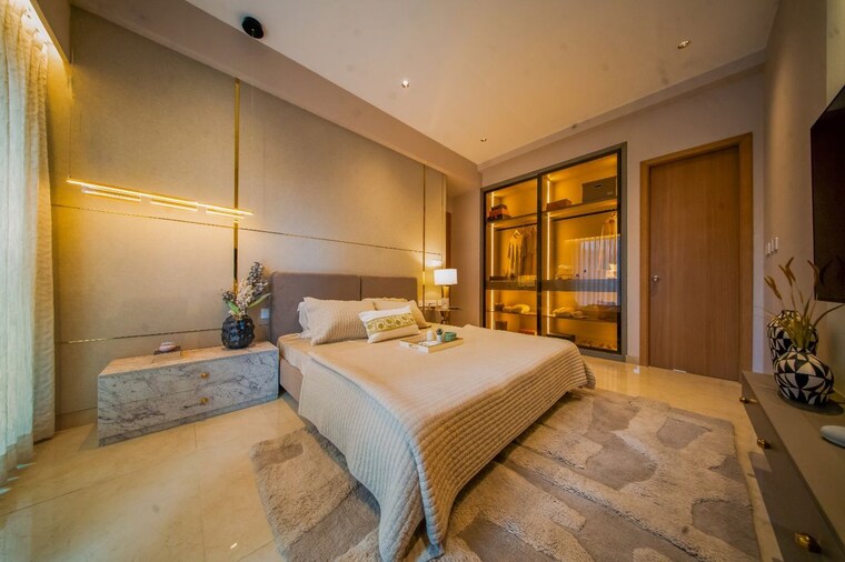 Living Room, puravankara-estella 2 Bedroom 629 Sq.Ft. Builder Floor In Chembur Mumbai 9827707