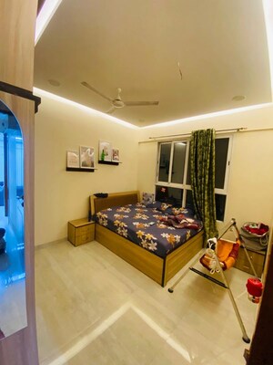 Bedroom in 2 BHK Apartment at Mittal High Mont, Hinjewadi – for Rent