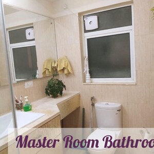 Bathroom in 3 BHK Apartment at DLF Regal Gardens, Sector 90 – for Sale