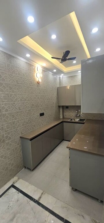 Kitchen in 2 BHK Builder Floor at Malviya Nagar – for Rent