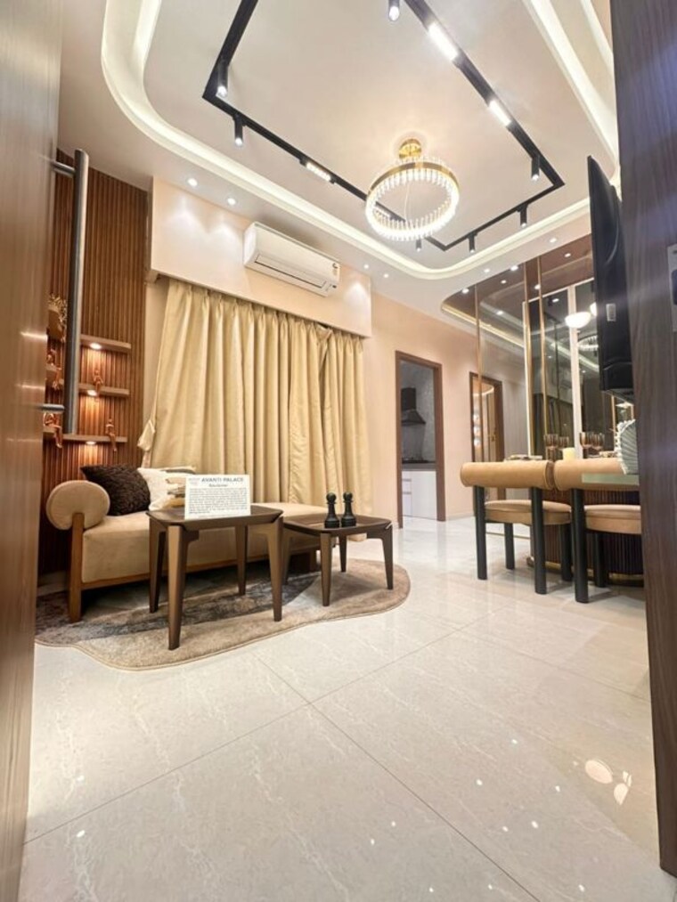 Living Room, arihant-avanti 1 Bedroom 365 Sq.Ft. Apartment In Shilphata Thane 9827775