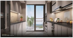 Kitchen in 4 BHK Apartment at Hero Homes Palatial, Sector 104 – for Sale