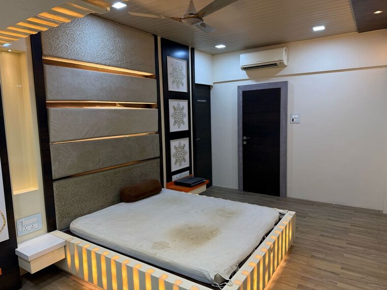 Bedroom, damani-chs 3 Bedroom 1300 Sq.Ft. Apartment In Naupada Thane 9827899