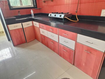 Kitchen in 2 BHK Apartment at Jai Ashoka CHS, Goregaon East – for Rent