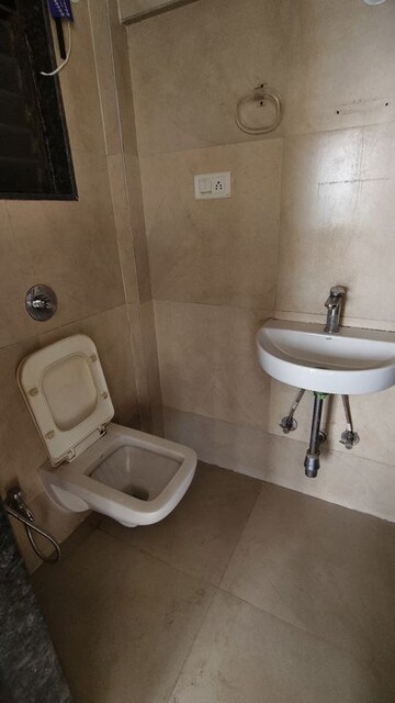 Bathroom in 1 BHK Apartment at Goregaon East – for Rent