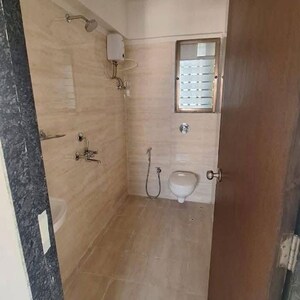 Bathroom in 2 BHK Apartment at Runwal Heights, Salpa Devi Pada – for Rent