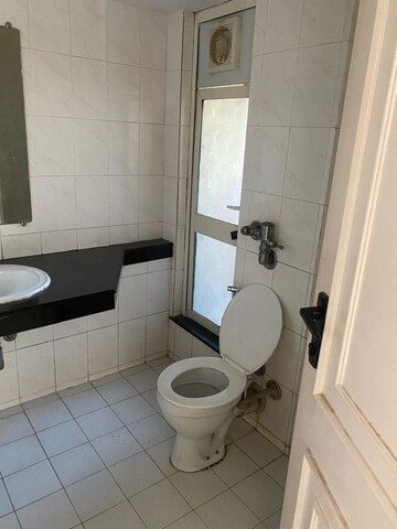 Bathroom in 3 BHK Apartment at Hiranandani Gardens Valencia, Powai – for Rent