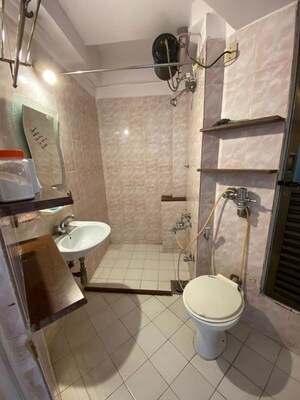 Bathroom in 2 BHK Apartment at Hiranandani Gardens Florentine, Powai – for Rent