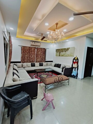 Living Room in 3 BHK Builder Floor at AVA Court, Sector 47 – for Rent