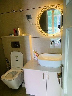 Bathroom in 3 BHK Independent House at SS Mayfield Gardens, Sector 51 – for Rent