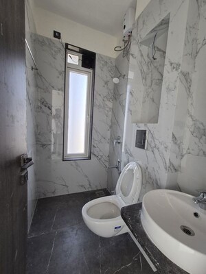 Bathroom in 3 BHK Apartment at H Rishabraj Phoenix, Borivali West – for Rent