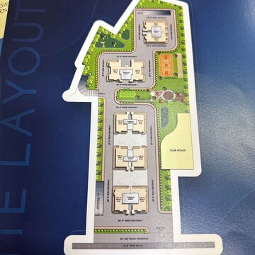 Master Plan in 3.5 BHK Apartment at International Airport Road – for Sale