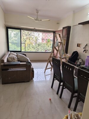 Living Room in 1 BHK Apartment at Gokul Accord, Kandivali East – for Rent