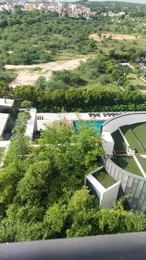 Balcony in 3.5 BHK Apartment at Ireo The Grand Arch, Sector 58 – for Rent