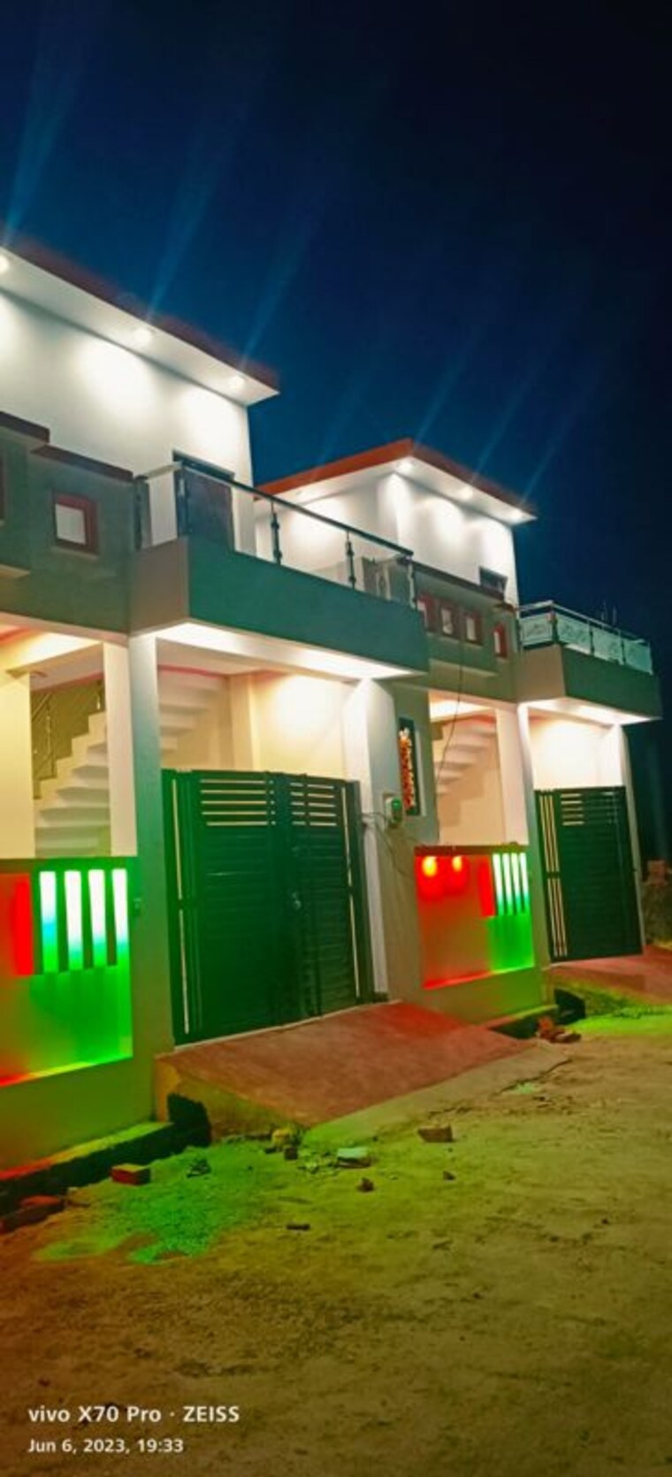 Exterior View, iim road 2 Bedroom 1271 Sq.Ft. Independent House In Iim Road Lucknow 9828594