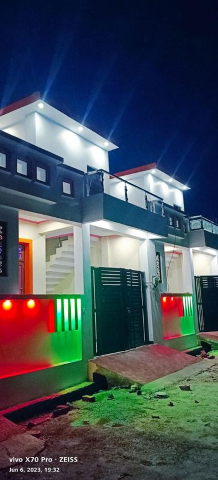 Exterior View, iim road 2 Bedroom 1252 Sq.Ft. Independent House In Iim Road Lucknow 9828587