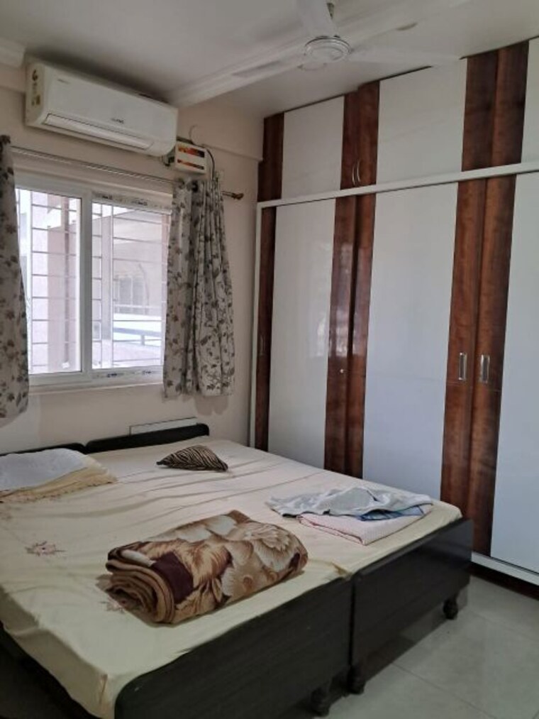 Bedroom, smr-vinay-symphony 3 Bedroom 1950 Sq.Ft. Apartment In Gachibowli Hyderabad 9828930