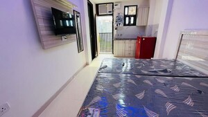 Kitchen in 1 RK Builder Floor at Sushant Tower, Sector 56 – for Rent