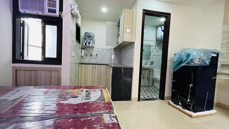 Bedroom, sushant-tower 1 RK 450 Sq.Ft. Builder Floor In Sector 56 Gurgaon 9829059