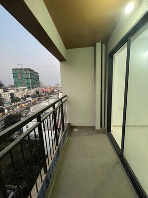 Balcony in 1 BHK Apartment at ANP Retreat, Wakad – for Rent