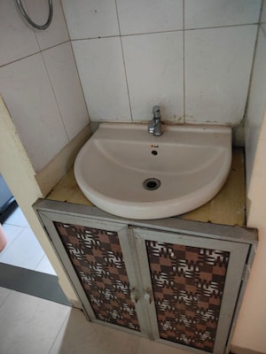 Bathroom in 2 BHK Apartment at Vijay Annex 3, Waghbil – for Rent