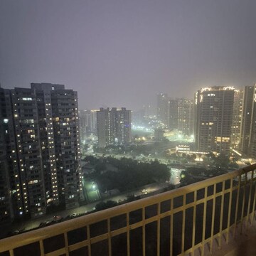 Balcony in 2 BHK Apartment at Amrapali Zodiac, Sector 120 – for Rent