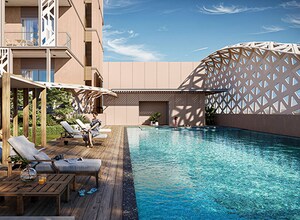 3 BHK Apartment – Exterior View View at Eldeco La Vida Bella, Sector 12 Greater Noida - for Sale