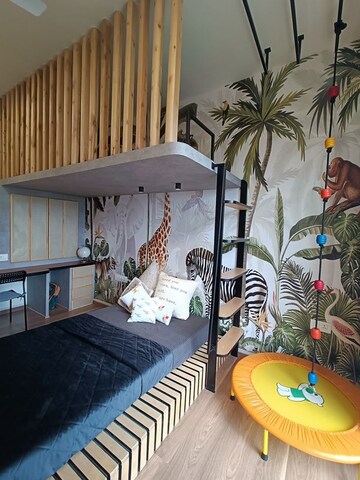 Team Area in 4 BHK Apartment at SNN Clermont, Hebbal – for Rent