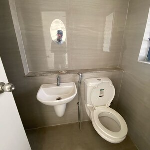 Bathroom in 3 BHK Apartment at Runwal Gardens Phase 2, Ghariwali N V – for Sale