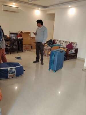 Living Room in 4 BHK Apartment at Emaar Emerald Floors Premier, Sector 65 – for Rent