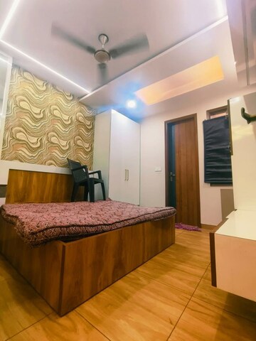 Bedroom in 3 BHK Builder Floor at Dwarka Mor – for Rent