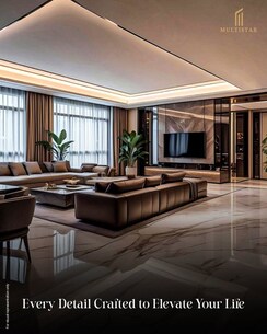 3 BHK + Study Room Apartment For Sale in Multistar Autograph Residency