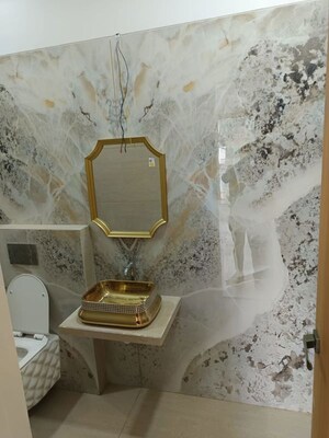 Bathroom in 3.5 BHK Apartment at Indiabulls Sky Forest, Lower Parel – for Rent