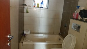 Bathroom in 2 BHK Apartment at Punawale – for Rent